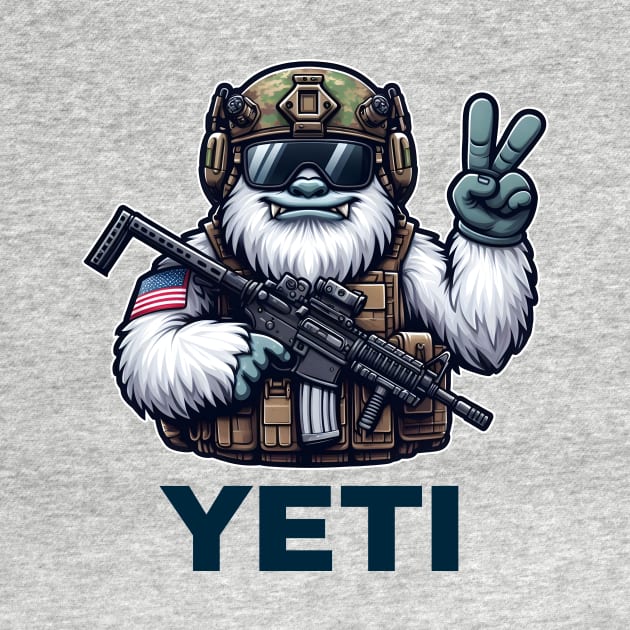 Tactical Yeti by Rawlifegraphic